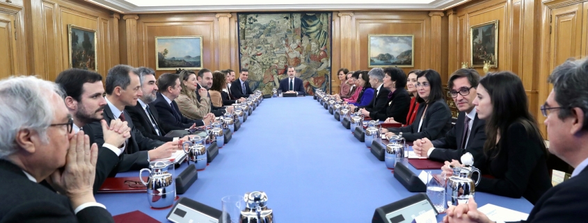 ministros de españa